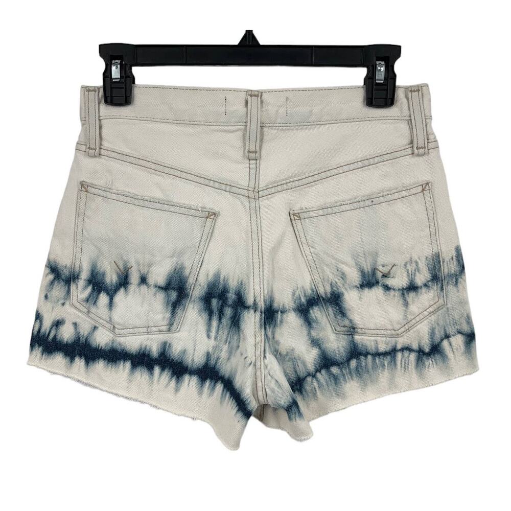 Hudson shorts Lori high rise denim tie dye size 25 - Picture 2 of 3